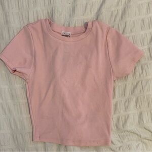Light Pink Garage Baby Tee